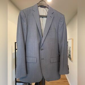 Banana Republic Monogram Blue Suit